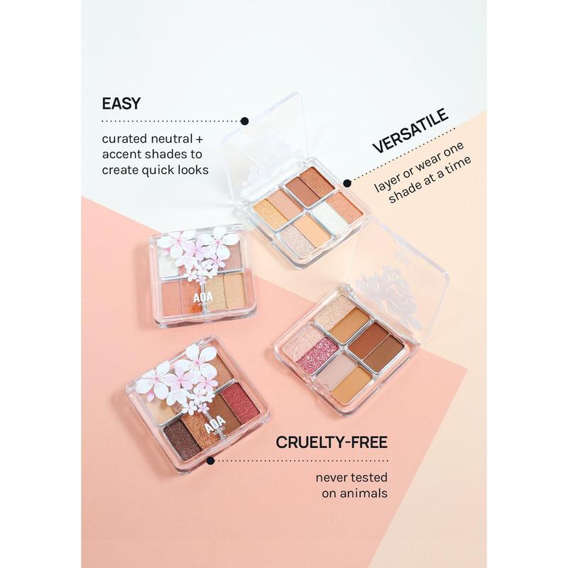 AOA Cherry Blossom 8-Color Eyeshadow Palettes Makeup