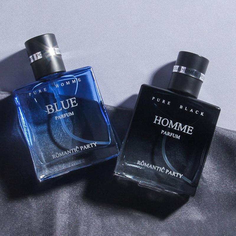 Men's Perfume Set, 2 Counts set Long Lasting Eau De Toilette, Fragrance Gift Set for Men, Perfume for Daily Life, Fashion Perfume for Party