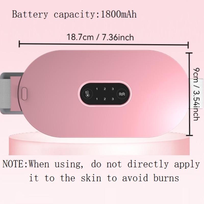 Portable Electric Heating Waist Belt, Rechargeable Menstrual Heating Pad, Multipurpose Warm Waist Belt for Women, Women's Gift, Christmas Gift