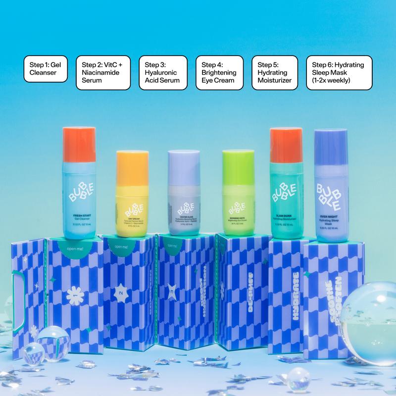 Bubble Tiny Mighties Mini Essentials Holiday Gift Set, 6 Pieces