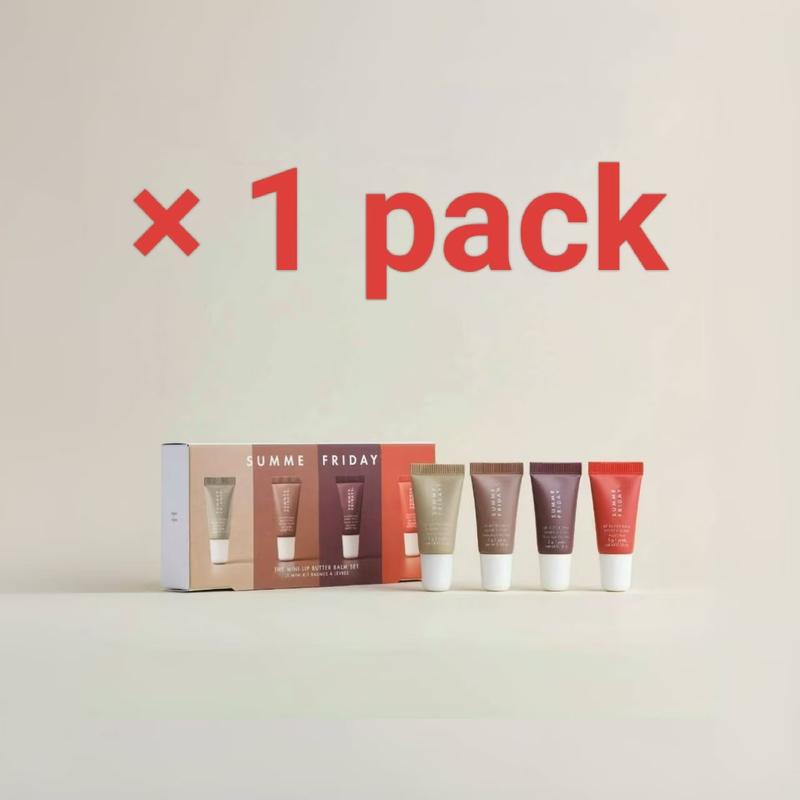 Multiple boxes，The Mini Neutrals Lip Butter BalmSet - Pack of 4