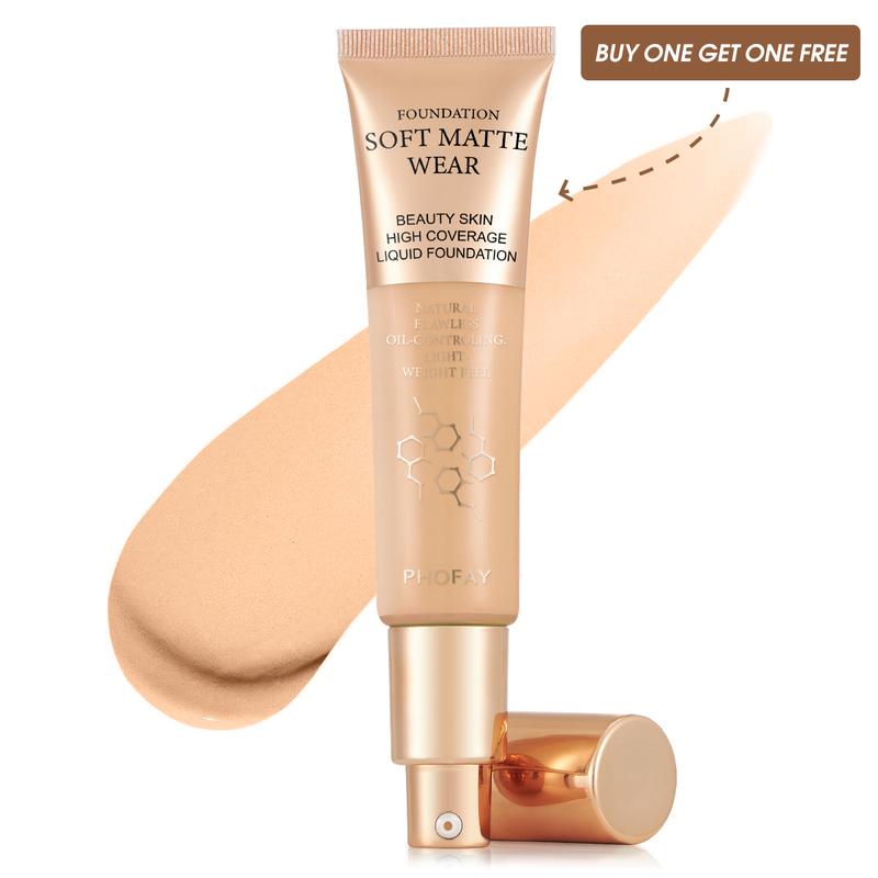 Hydrating Essence Foundation,Waterproof and Light Long Lasting Makeup  Flawless Soft Full Coverage Facial Tinted Foundation Serum