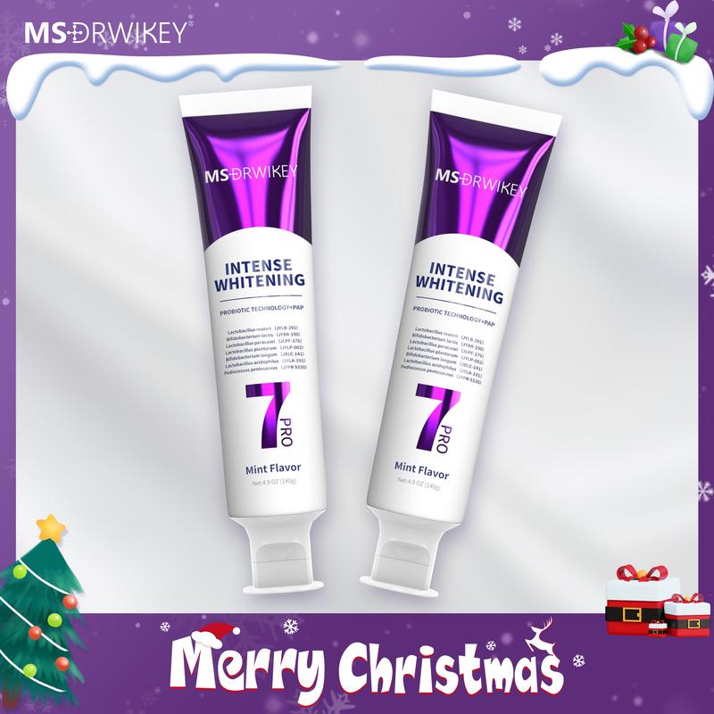 New Arrival! Christmas stocking stuffers. Limited-Time Flash Sale: 7Pro Brightening Toothpaste for Sparkling White Teeth and Fresh Breath Every Day! A Must-Have for Oral Care.