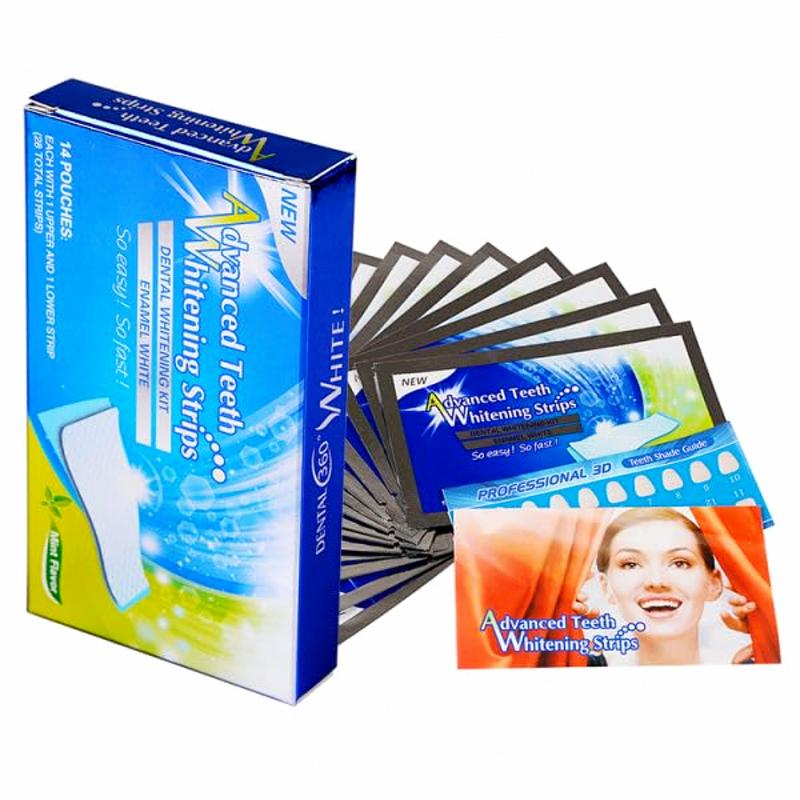 The original Whitening Strips,28pcs Effectively Reduced Sensitivity, Helps Remove Smoking Coffee Soda Wine Stain (14 Treatments)