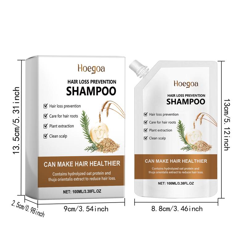 Original anti-hair loss herbal shampoo with a natural earthy aroma, a hair growth product with herbal blockers, suitable for both women and men, including hair that has undergone dyeing and perming.