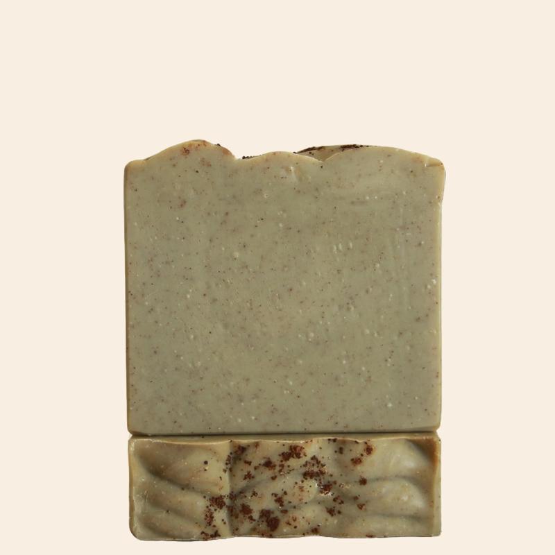 Exfoliating Roasted Coffee Beans Scented Handmade Soap - Perfect for Bath and Body Care, Vegan Friendly Olive Comfort - MoxysSoapworks