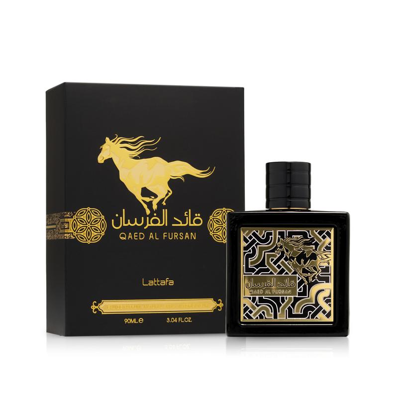 Lattafa Perfumes Qaed al Fursan For Men 90ml + Qaed Al Fursan Unlimited (Unisex) 90ml  - Couples Set of 2 - Perfume Bundle Gift Set - Luxury Fragrance Gift