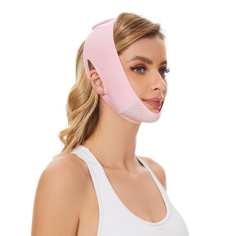 Reusable V-shaped Face Lifting Belt, Double Chin Mask, Face Slimming Strap, Lifting and Tightening Tool for Women & Men Daily Use, Christmas Gift