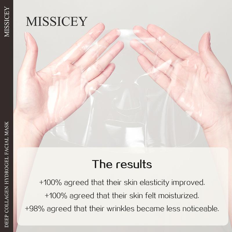 MISSICEY Deep Collagen Hydrogel Facial Mask 8 PCS