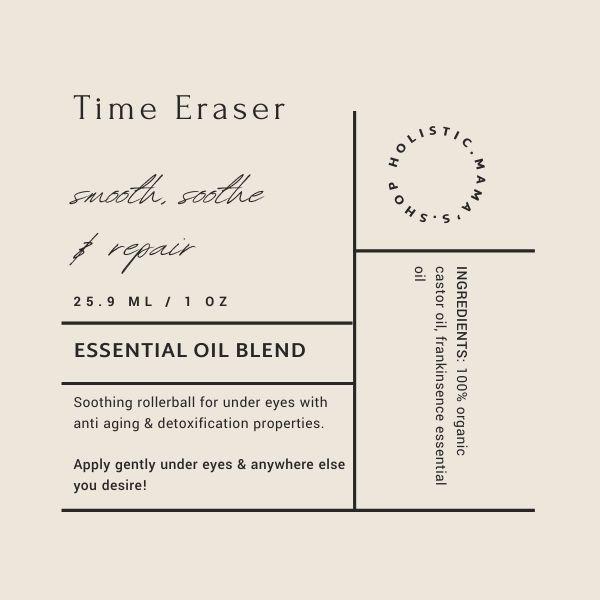 Time Eraser Rollerball -10 ml castor oil & frankincense Healthcare Therapy Fitness Wellness Fitness Wellness Body Care Comfort