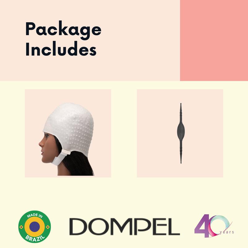 Dompel Silicone Highlight Hair Cap with Needle | Model 233-CA Haircare Salon