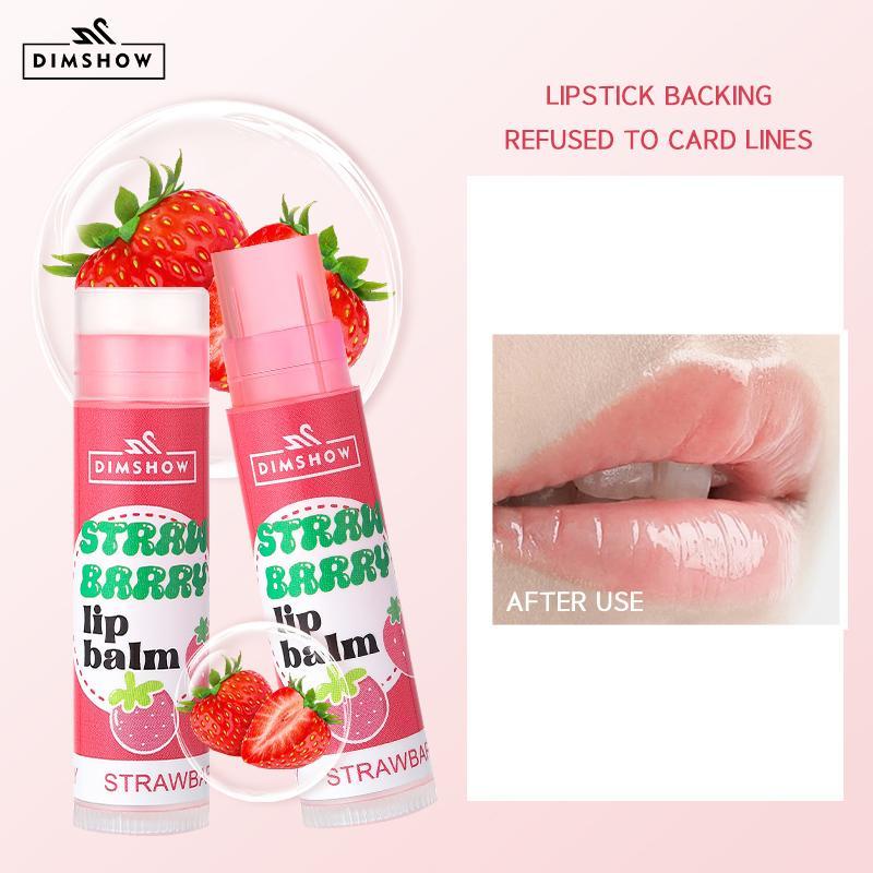 Long Lasting Lip Liner & Moisturizing Fruit Flavor Lip Balm, 12pcs Matte Lip Liner and 6 Counts Hydrating Lip Moisturizer Balm for Girls and Women