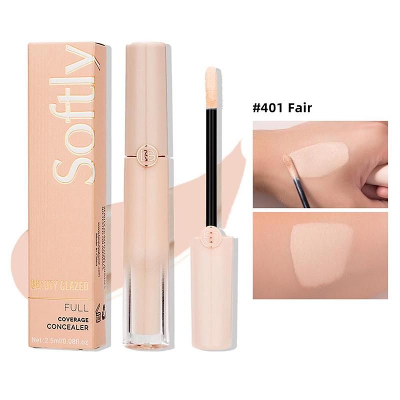 Long-lasting Liquid Concealer, 1 Count Waterproof Moisturizing Isolating Concealer Stick, Highlighter Stick Makeup Pen for Women and Girls