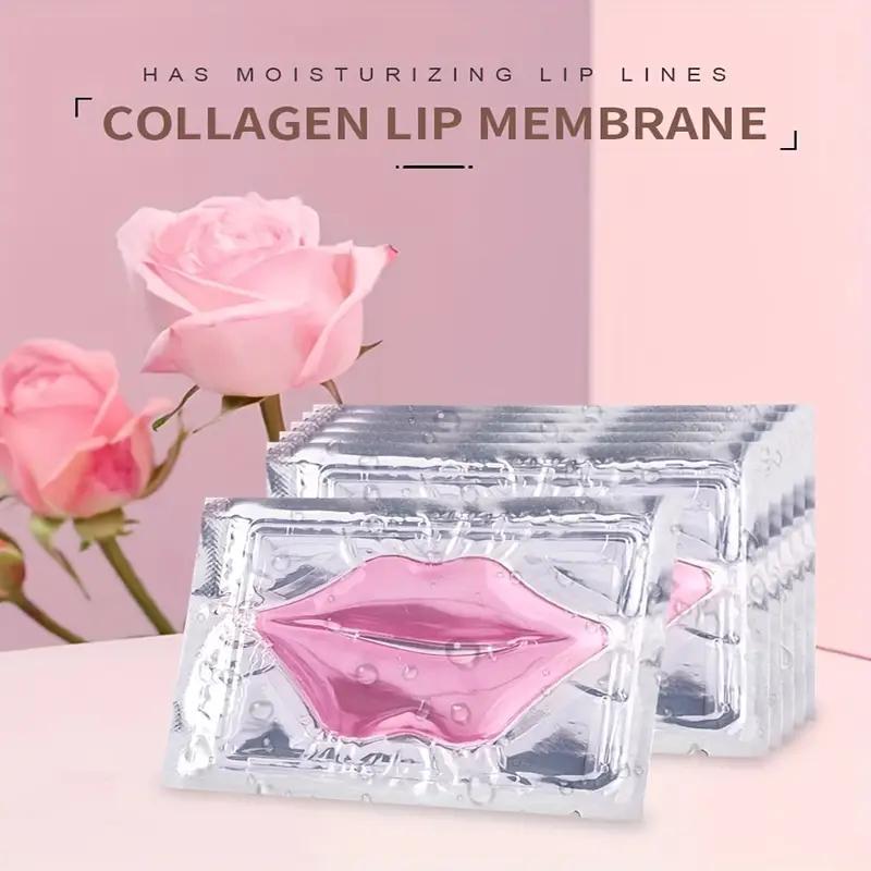 Collagen Crystal Lip Mask, 20pcs set Hydrating Lip Care Mask, Moisturizing Lip Care Product for Women, Perfect Gift Set for Mother