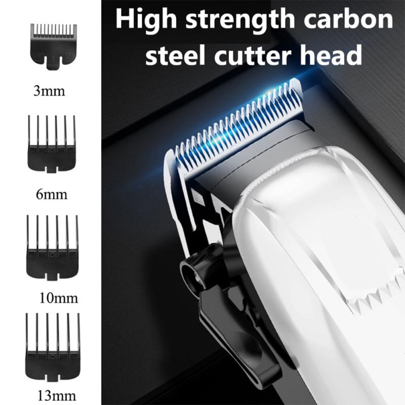 Professional Hair Clippers Trimmer Kit Men Cutting Machine Barber Salon US