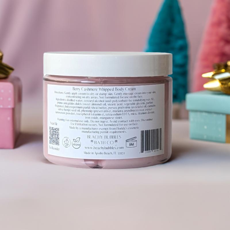 Berry Cashmere Whipped Body Cream