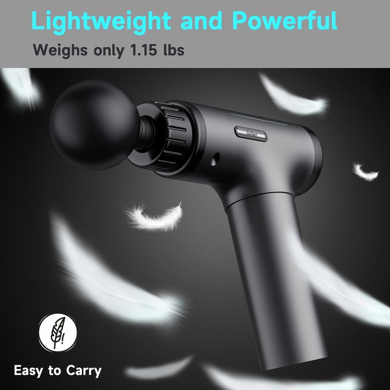 Massage Gun Athlete, Deep Tissue Massage Gun Portable Massager 30 Speed Level And 6 Massage Head Office Gifts For Friends, Family, Loved Ones, Christmas Gifts, Holiday Gifts For Men And Women, Quiet Muscle X6 Massage Gun Body Handheld Massager