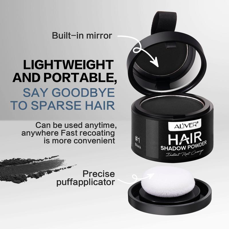 Buy one get one Aliver Hairline Shadow Powder for Hair, Thinning Hair & Grey Hair Coverage