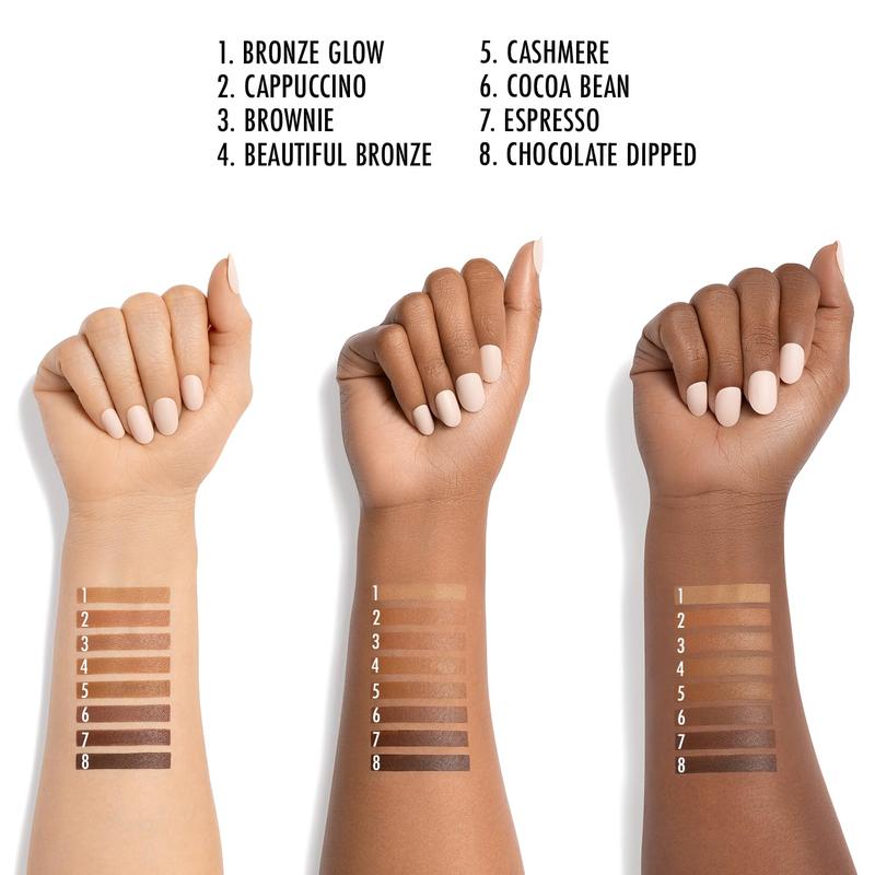 Black Radiance Color Perfect Foundation Stick with Soft Brush Applicator Duo – Buildable, Blendable Versatile Pigment-Rich Formula - Betiful Bronze