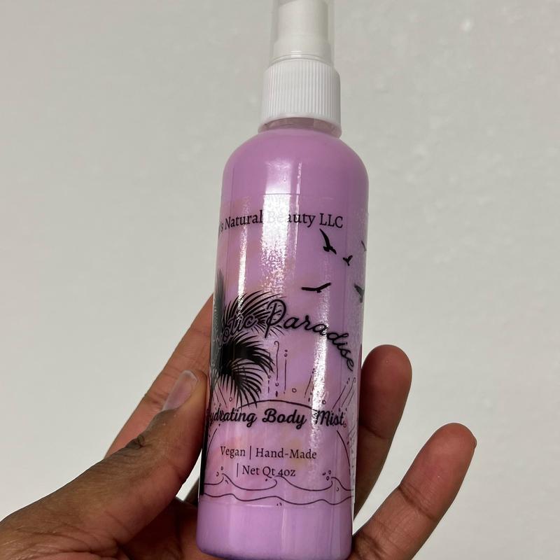 Hydrating Scented Body & Hair Mist, Alcohol Free alternative to perfume with Quality Ingredients