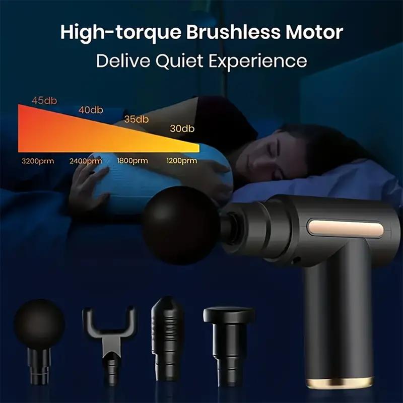 Adjustable Electric Massager: High-capacity Battery for Long Use  gun percussion massage Comfort christmas 2024 ornament walmart display hanging