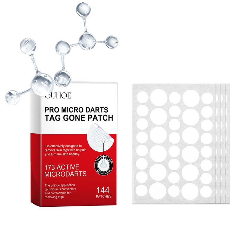 Dot Micro Needle Patches, 144pcs box Ultra-thin Water Hydrocolloid Acne Patches, Skin Care Tools for Cleaning & Smoothing Skin