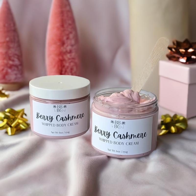 Berry Cashmere Whipped Body Cream