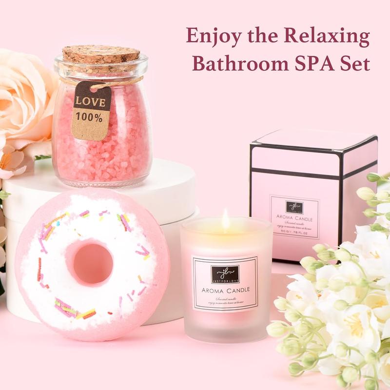 Women’s Spa Gift Basket for Christmas & More – Thoughtful Gifts for Mom, Friends, Wife, Sister, Girlfriend. Great for Valentine's, Mother's Day, Thanksgiving, or Birthdays.