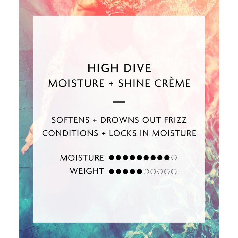 HIGH DIVE Moisture + Shine Creme - Mini for Deep Hydration and Reflective Shine