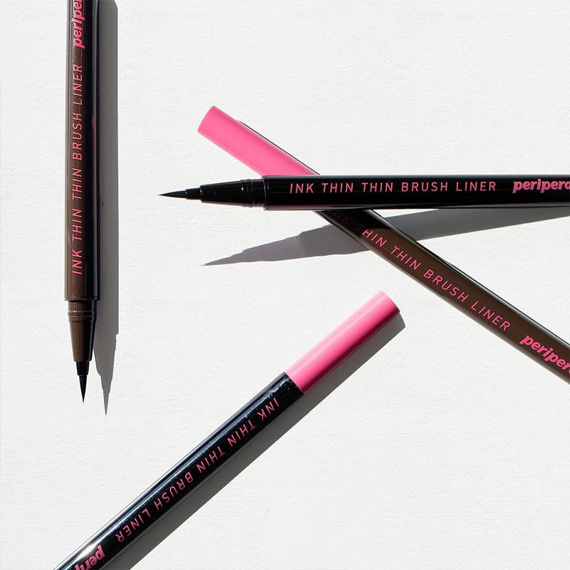 [PERIPERA Official Shop] PERIPERA Ink Thin Thin Brush Liner | Smudge-proof & Long Lasting | K-beauty Eyeliner Lipliner