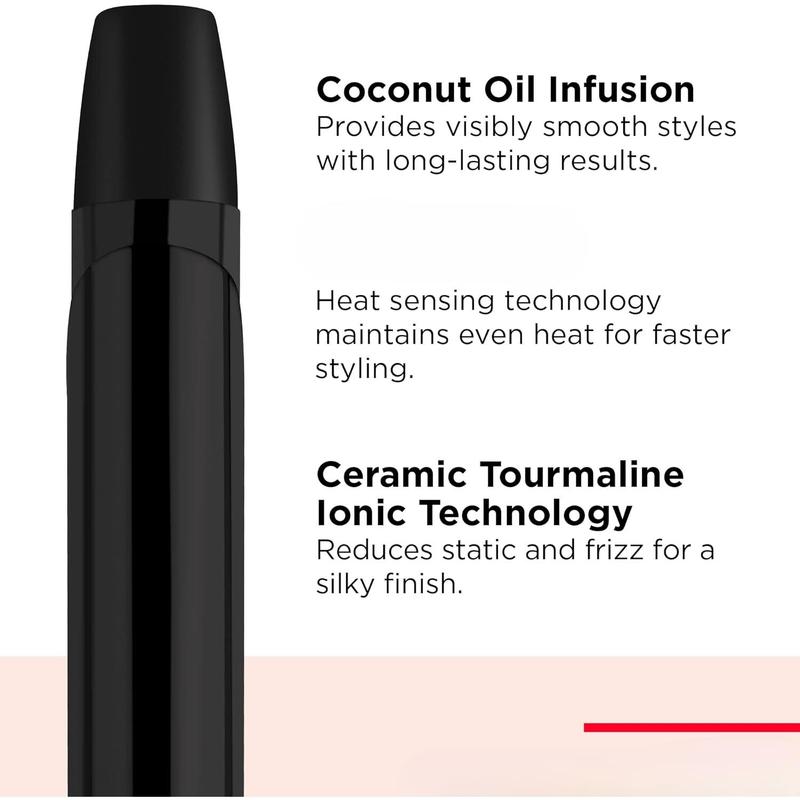 Coconut Oil-Infused Curling Iron | for Shiny, Smooth Curls (1 in)