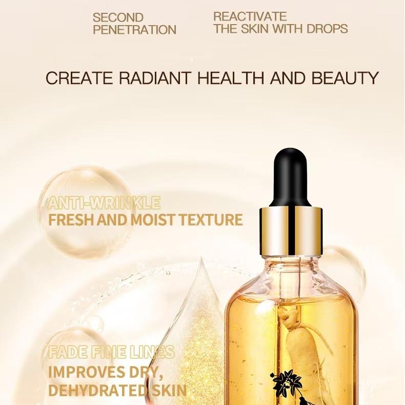 Vitamin C Facial Serum Essence, 100ml Skincare Polypeptide Anti-Ageing Essence Comfort Skin Repair