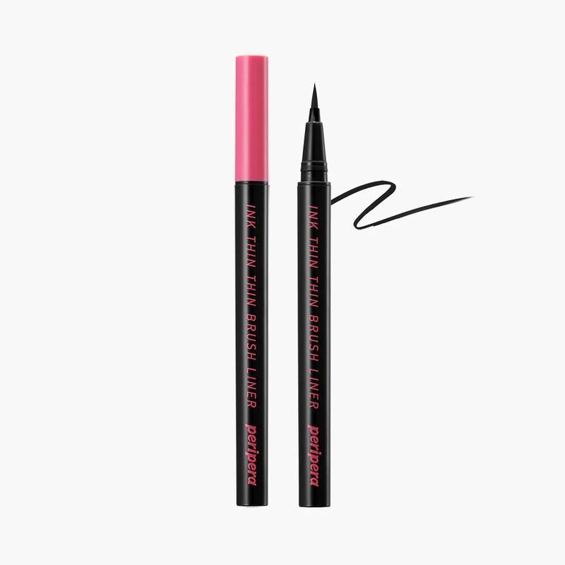 [PERIPERA Official Shop] PERIPERA Ink Thin Thin Brush Liner | Smudge-proof & Long Lasting | K-beauty Eyeliner Lipliner