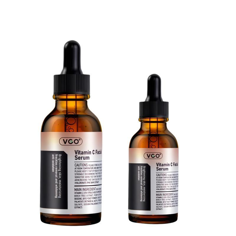 VGO Vitamin C Facial Serum Essence,  deep hydration easily absorbed winter Moisturizer dryskin Reduce wrinkles brightening serum even skintone oil control serum skin repair Hydrate Nourishing snail  mucin facial care facial serum