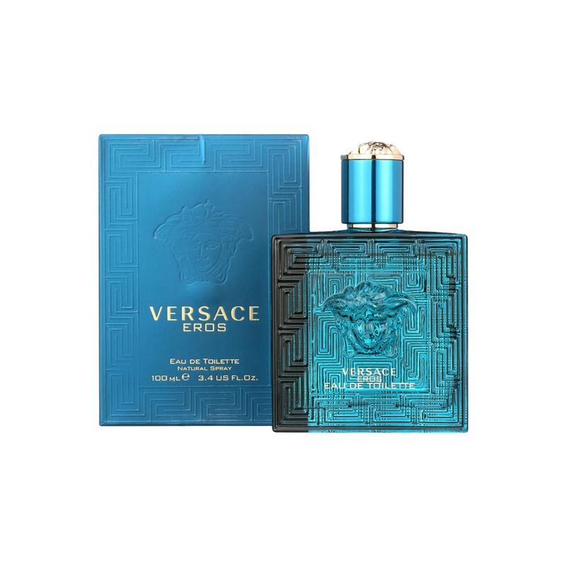 Versace Eros Eau de Toilette Spray for Men 3.4 oz  100 ml