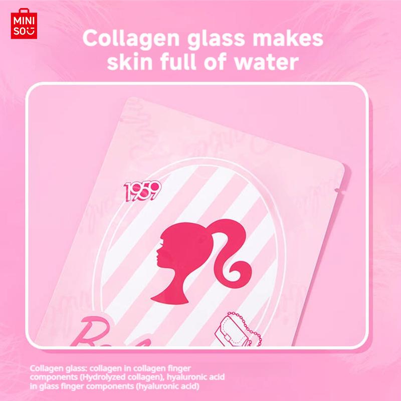 Barbie Series - Mask Clear Hydrating Moisturizing Mask Daily care, repair skin. Barbie power of skin care,1 tablet