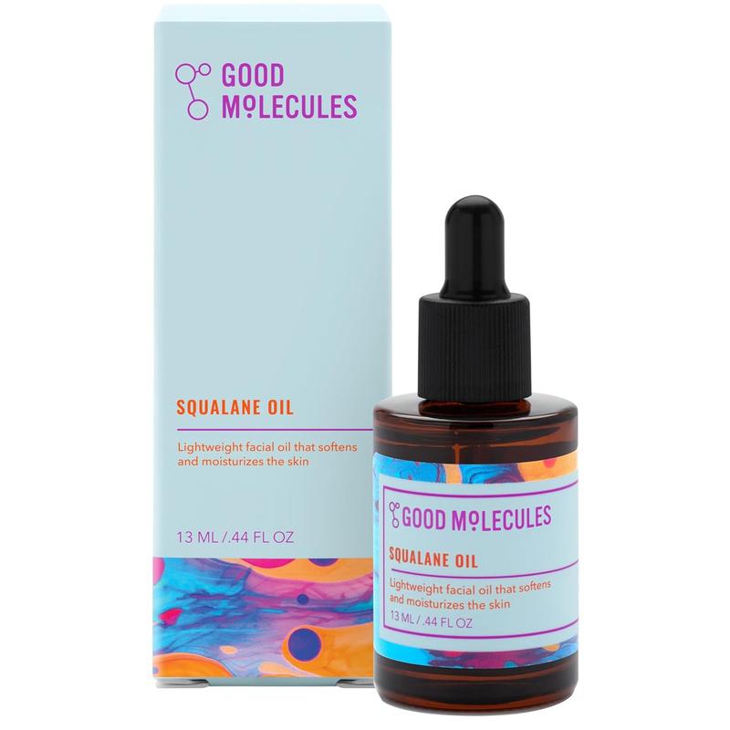 Good Molecules Squalane Oil - Moisturizer for Face, Skin, and Hair, Plumping, Firming, Anti-Aging - Skincare for Face to Hydrate and Calm the Skin Good Molecules