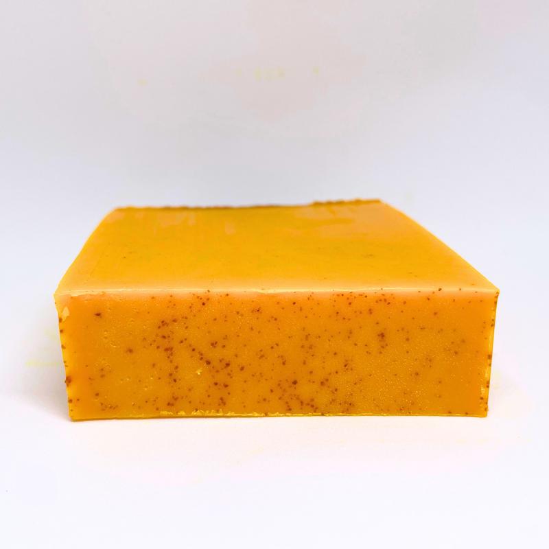 Turmeric Lemon Oil & Kojic Soap, Even Out Skin Tone, Handmade, Body Care, Coconut, Daily Use, Skin Care Routine, Radiance, Turmeric Soap, Exfoliate