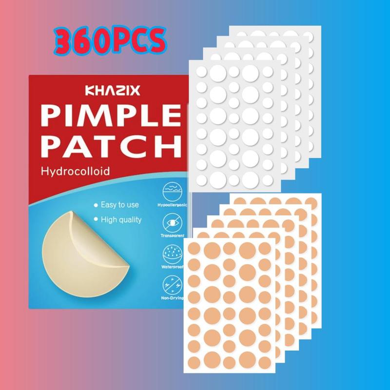 Acne Patch, 360pcs set Invisible Acne Covering Sticker, Facial Skin Care Product for Women & Men