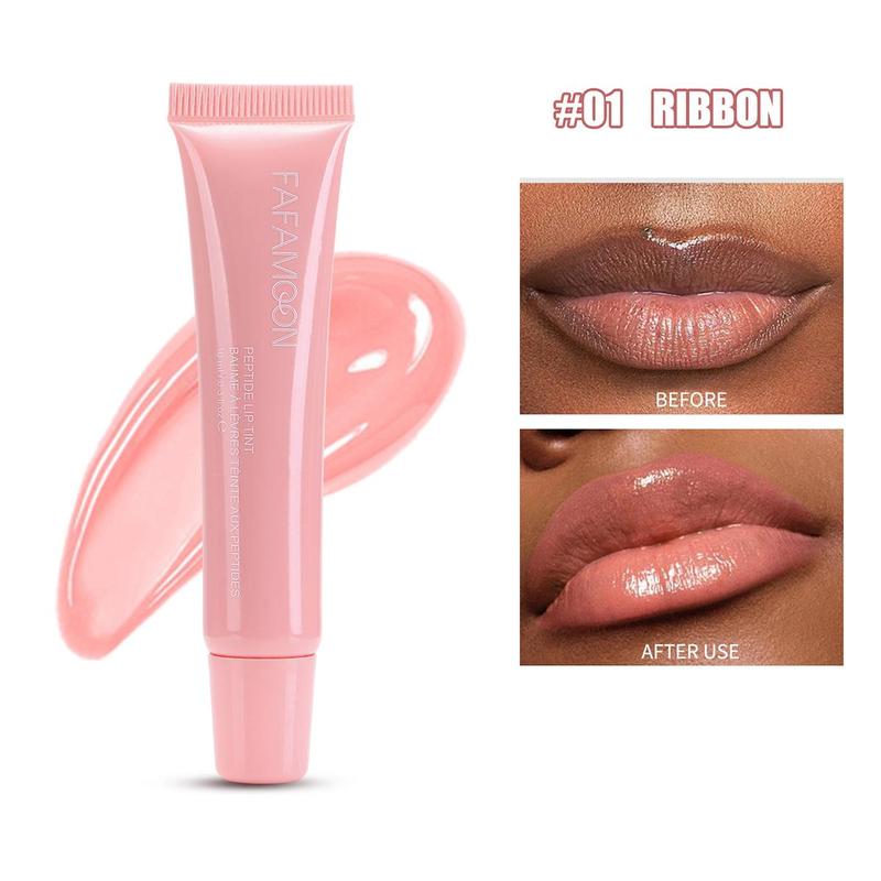 Long Lasting Lip Gloss, 5 Counts set Moisturizing Lip Glaze, Glossy Lip Glaze Stick, Plumping Lip Oil Lip Stick for Girls & Women