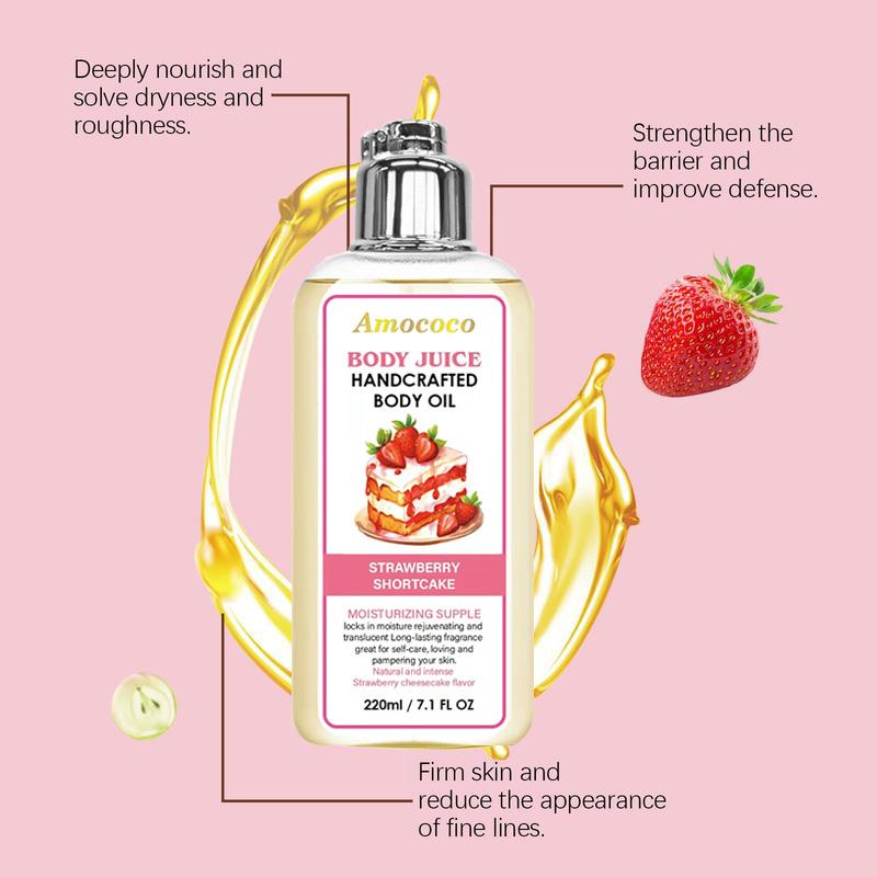 AMOCOCO Body essence Oil Moisturizing Nourishing Fragrance Brightening Body Lotion Body Care Moisturizer Skin Care