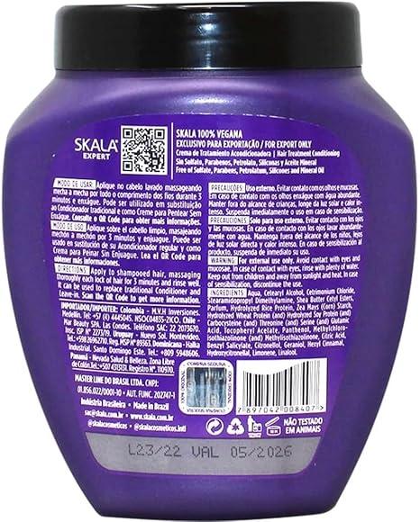 SKALA Mais Lisos Hair Type 1A - Hydrate Waves, Anti-Frizz 2 IN 1 Conditioning Treatment and Combing Cream