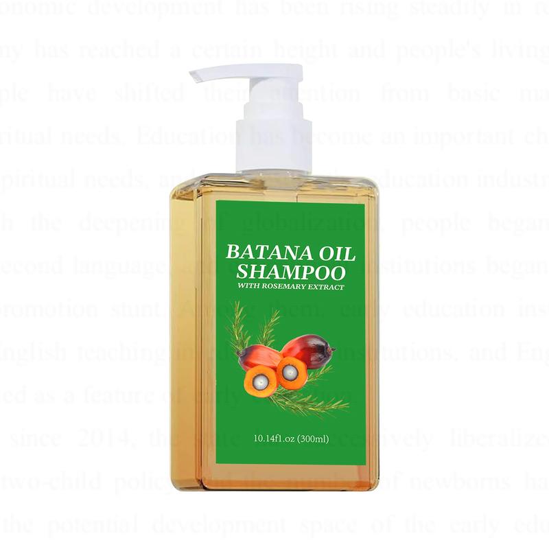 [Christmas limited time special] Combination package Batana Oil Shampoo, natural treatment toreduce hair loss and promote hair growth(10.14 0z 300 g),A favorite Christmas gift for boys and girls