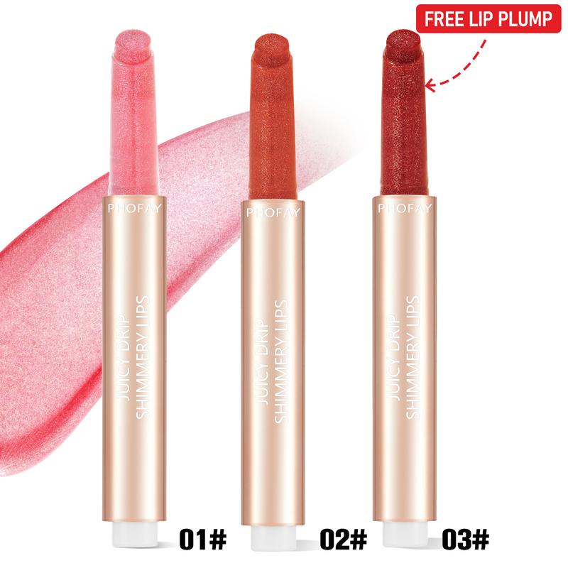 Flash deal  Gift Juicy Spicy Lip Plump Shimmer Glass Soft Cosmetic Makeup Sets