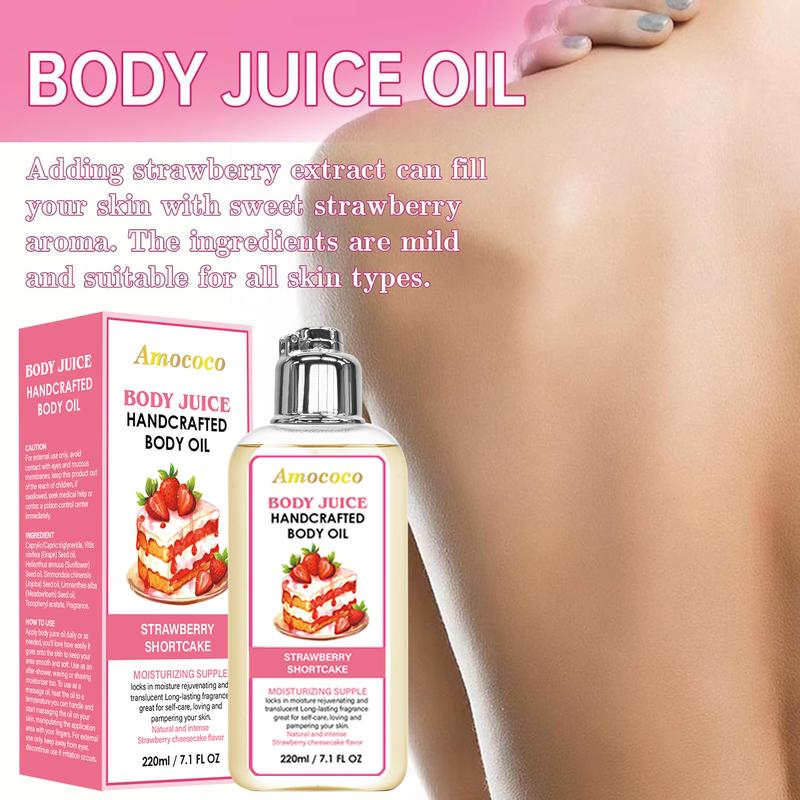 AMOCOCO Body essence Oil Moisturizing Nourishing Fragrance Brightening Body Lotion Body Care Moisturizer Skin Care