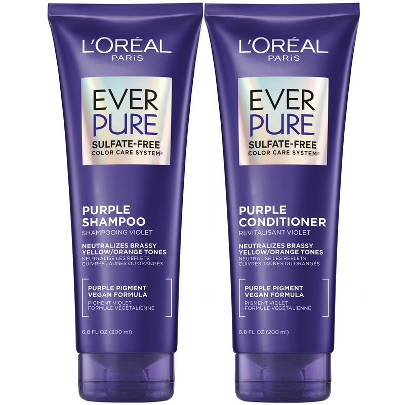 EverPure Blonde : Purple Shampoo & Conditioner, L'Oréal Paris