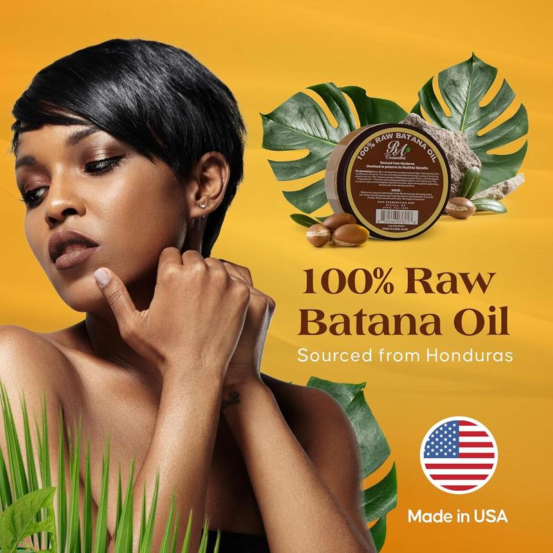 Batana Oil for Hair Growth &  Repair %100 Raw Natural 4Oz