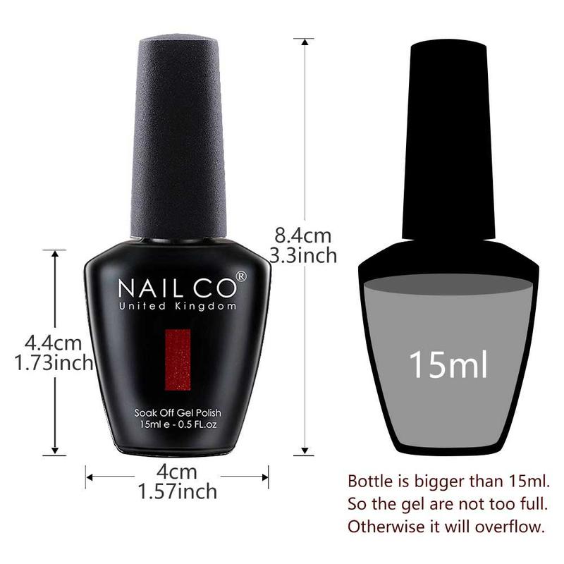 15ML Nail Polish, Long Lasting Quick Dry Nail Art Gel, Nail Art & Nail Polish for Women & Girls