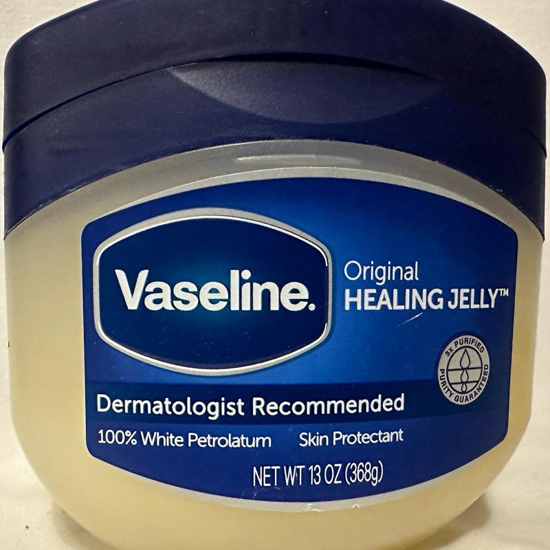 Vaseline Original Lock In Moisture Body Oil Pure Healing Petroleum Jelly, 13 oz Skincare Moisturizers