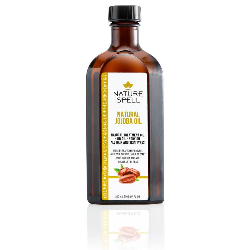 Nature Spell Jojoba Oil for Hair & Skin 5.07 Fl Oz